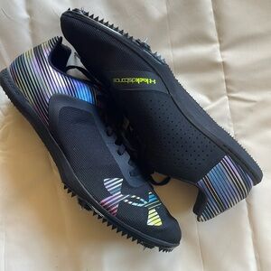 Under Armour Women's Black Racing Shoes. NWOB. Size 12.5.